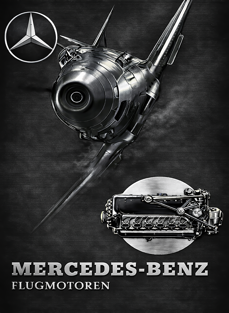 Close crop of the BF109 Black Steel artwork