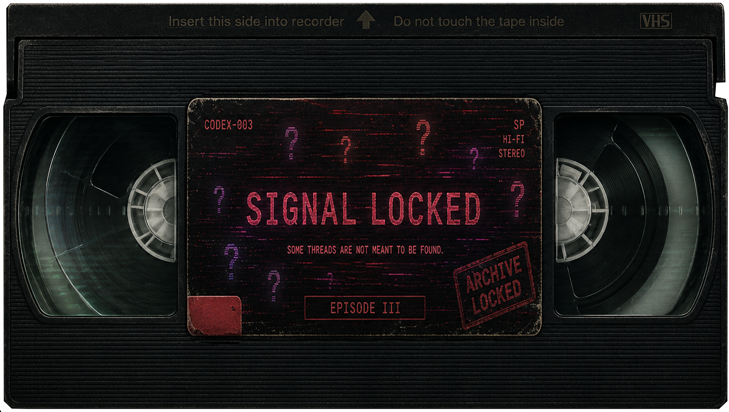 Episode III VHS label