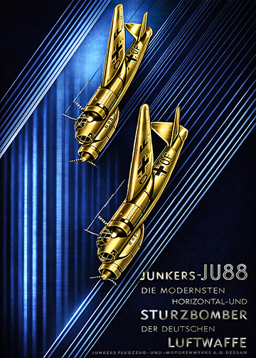 Ju88 Golden Blue